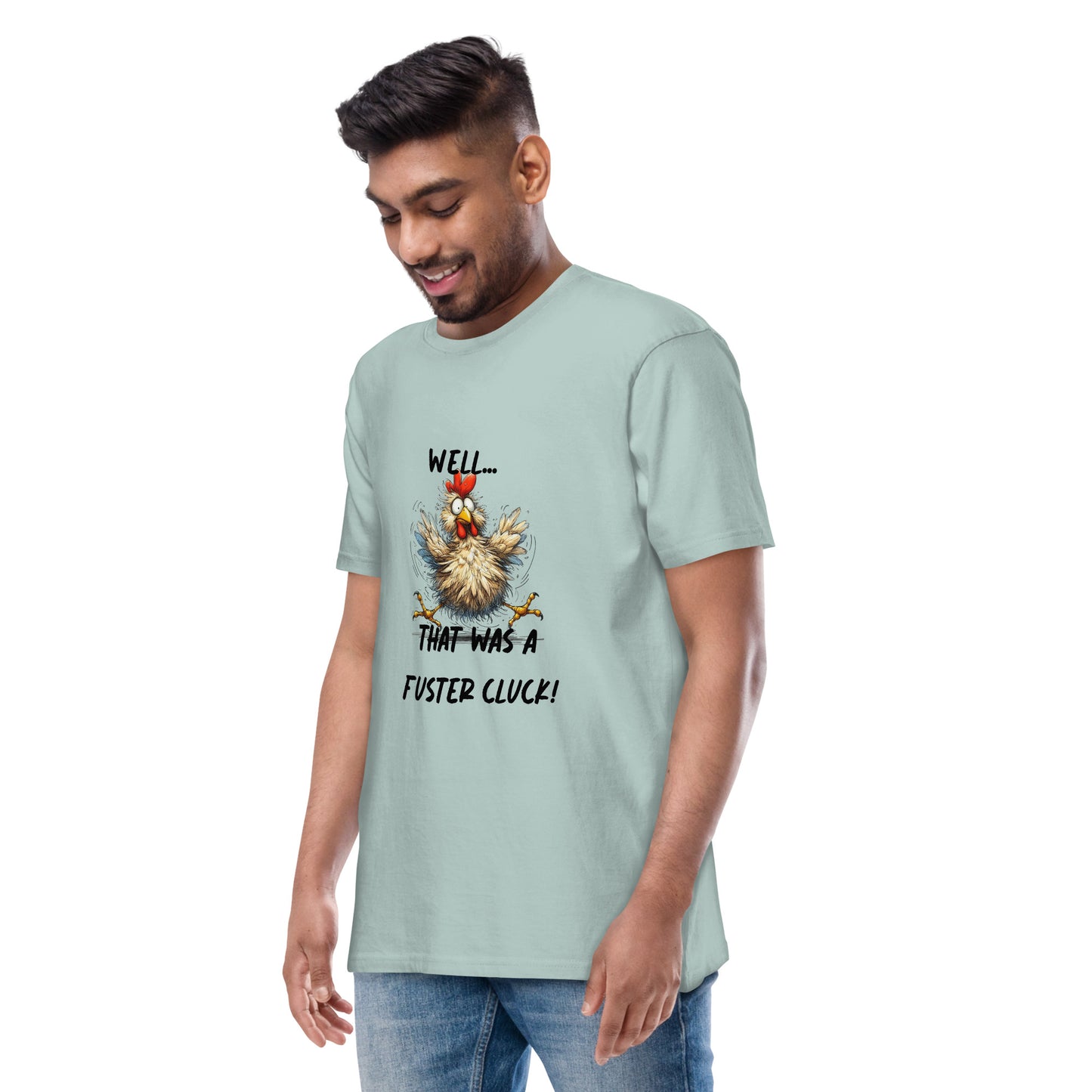 Fuster Cluck - Men’s premium heavyweight tee