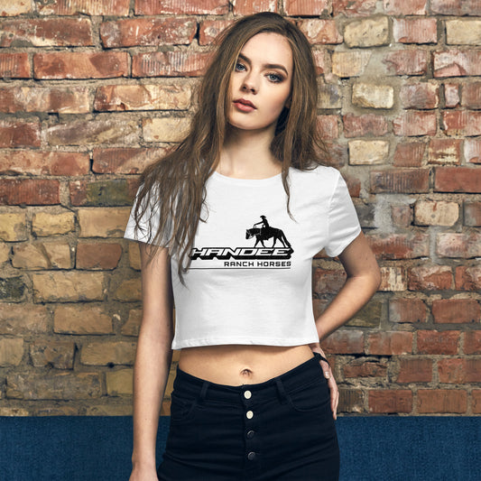 Handee Ranch Horses Crop Tee