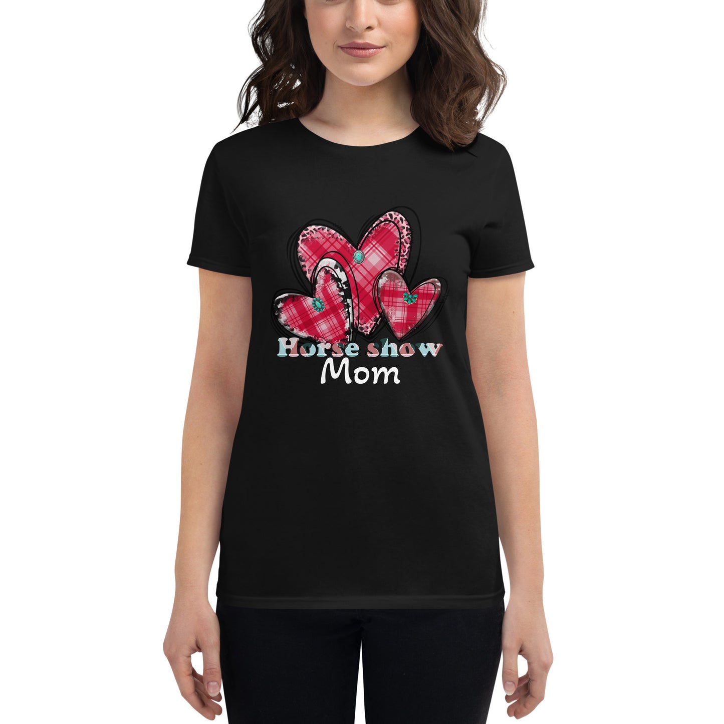 Horse Show Mom - Women's short sleeve t-shirt