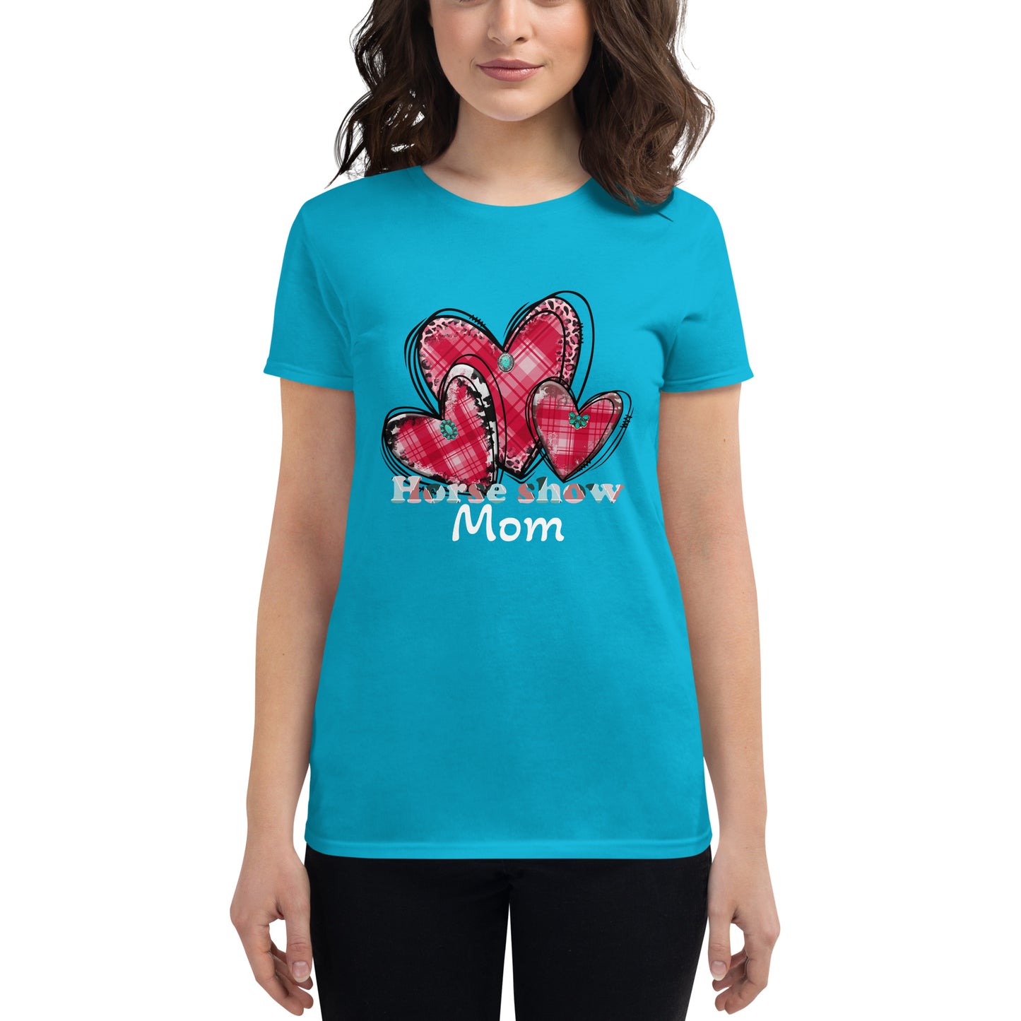 Horse Show Mom - Women's short sleeve t-shirt