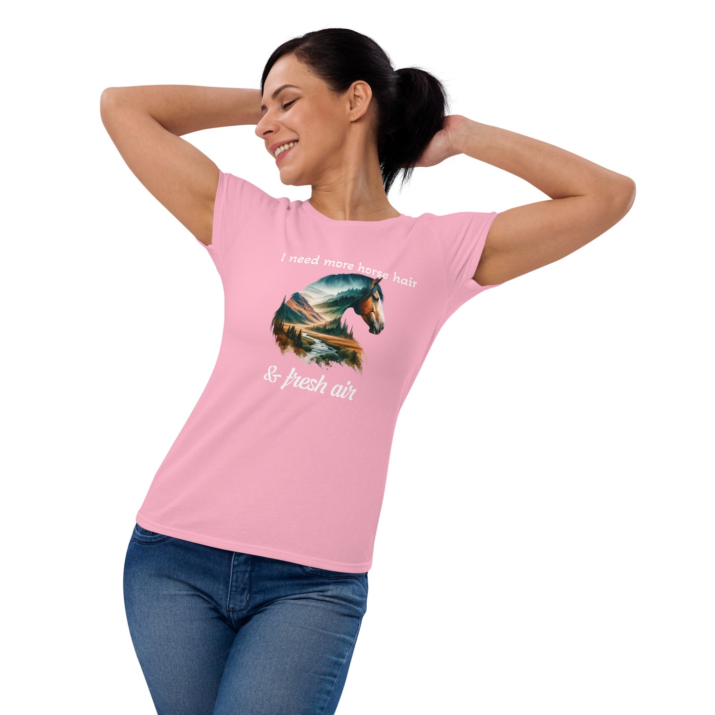 More Horse Hair - Women's short sleeve t-shirt