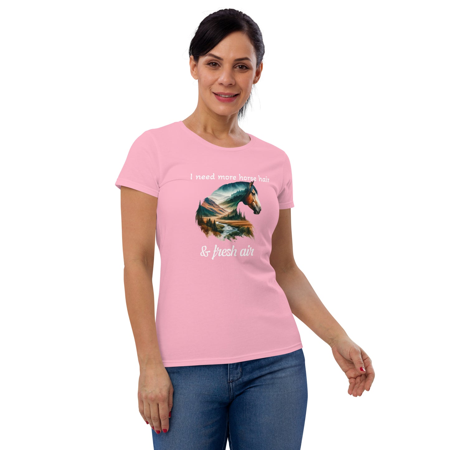 More Horse Hair - Women's short sleeve t-shirt