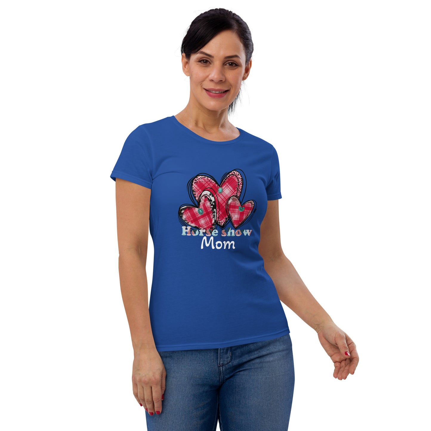 Horse Show Mom - Women's short sleeve t-shirt