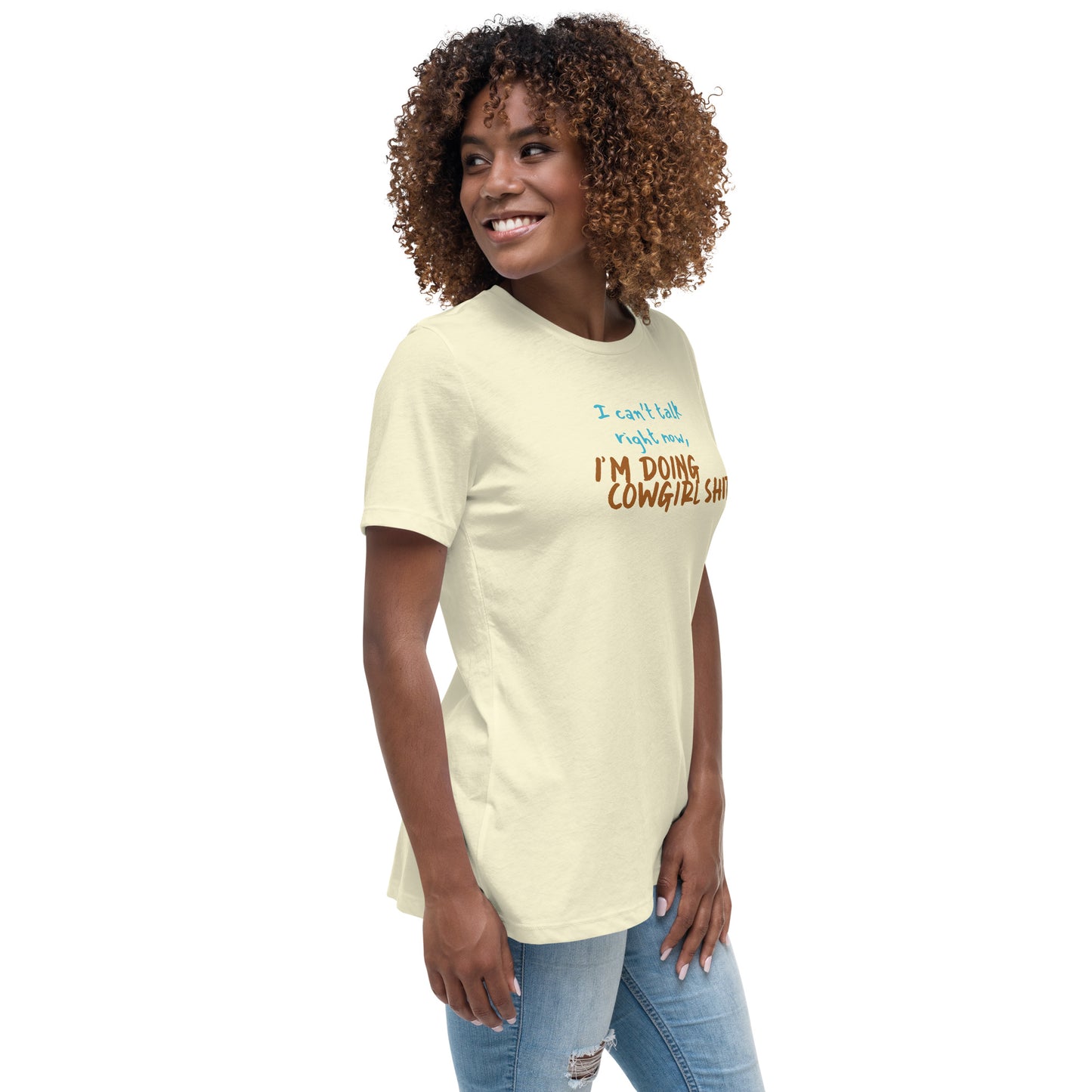 Can't talk right now - Women's Relaxed T-Shirt