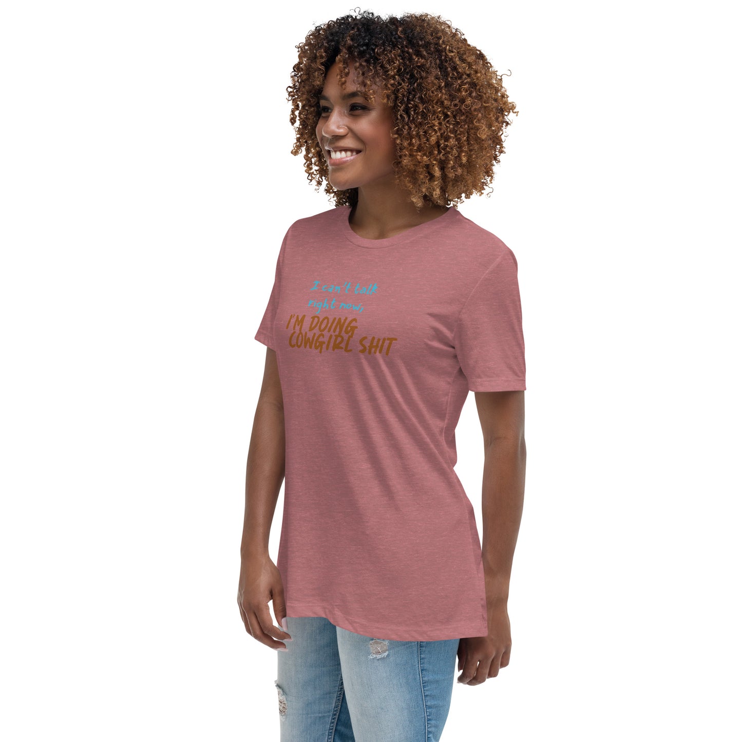 Can't talk right now - Women's Relaxed T-Shirt