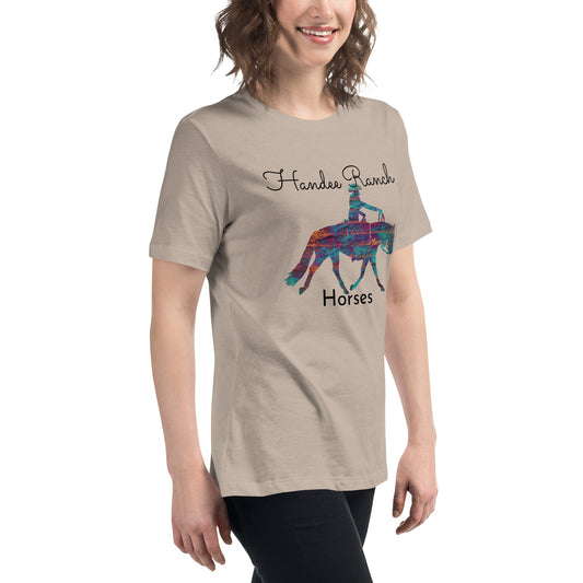 Handee Ranch Horses Women's Relaxed T-Shirt