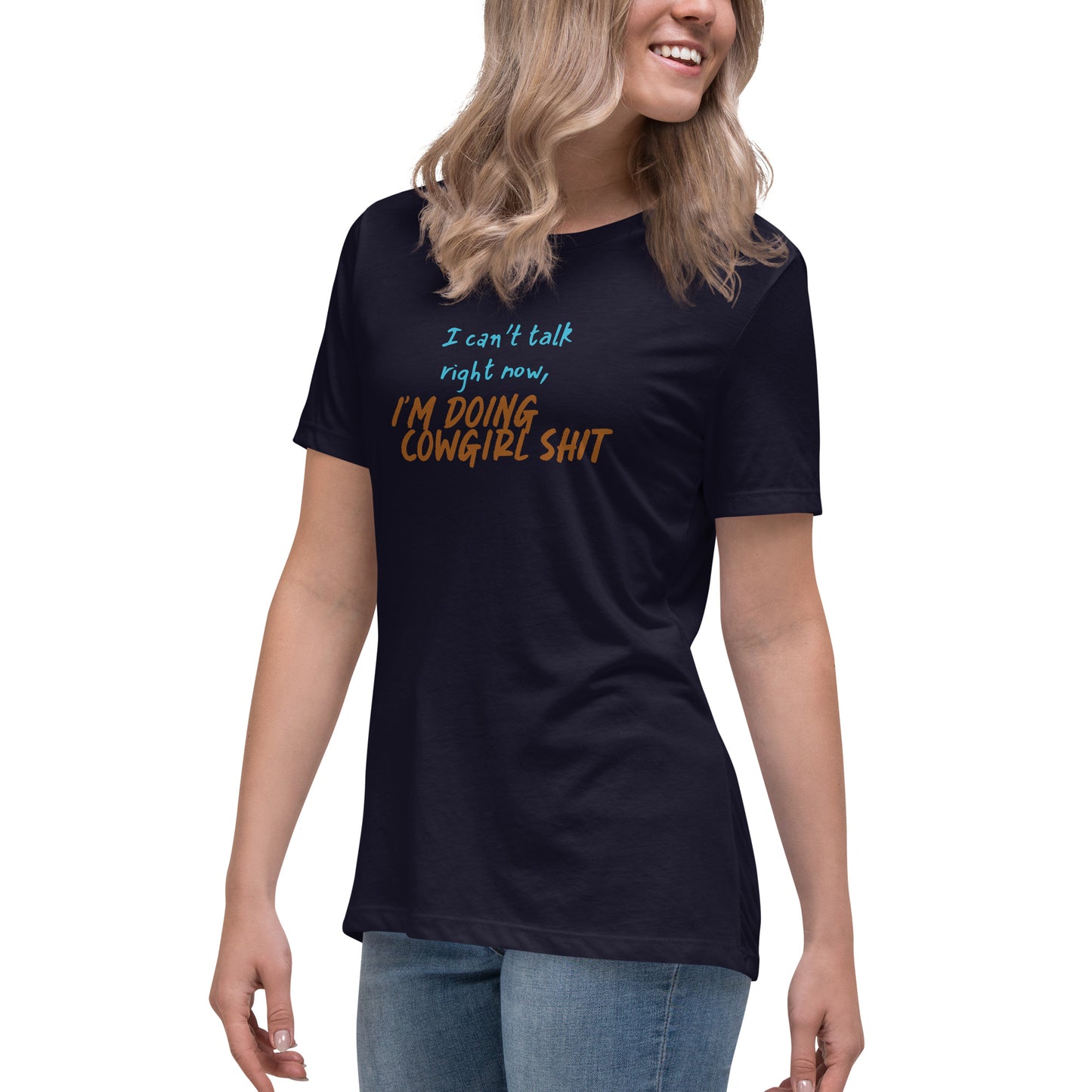 Can't talk right now - Women's Relaxed T-Shirt